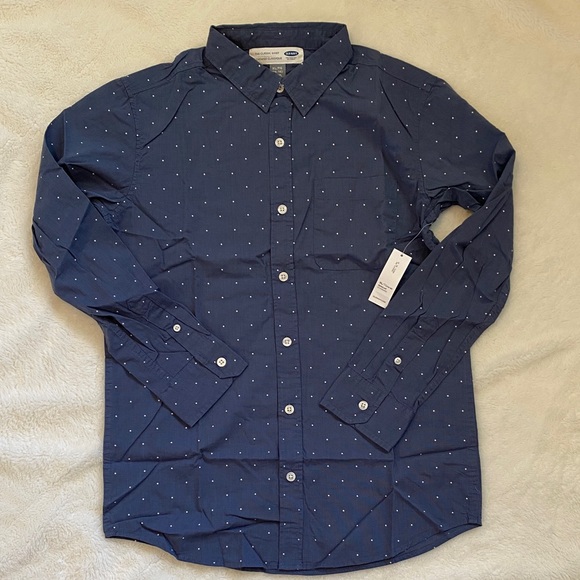 Old Navy Other - Old Navy Kids Blue Button Down Shirt - Size XL